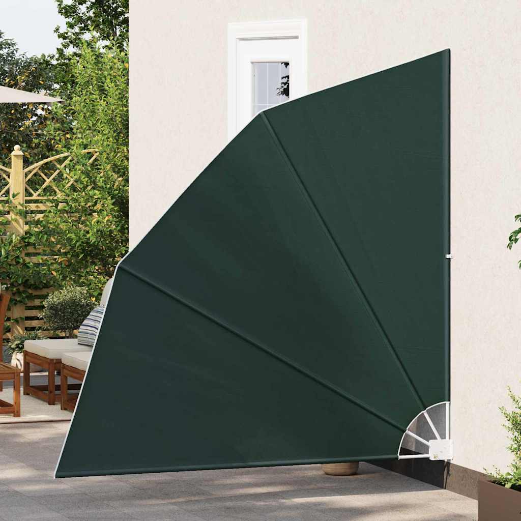Schermo di Privacy per Balcone Verde Scuro 210 x 210 cm