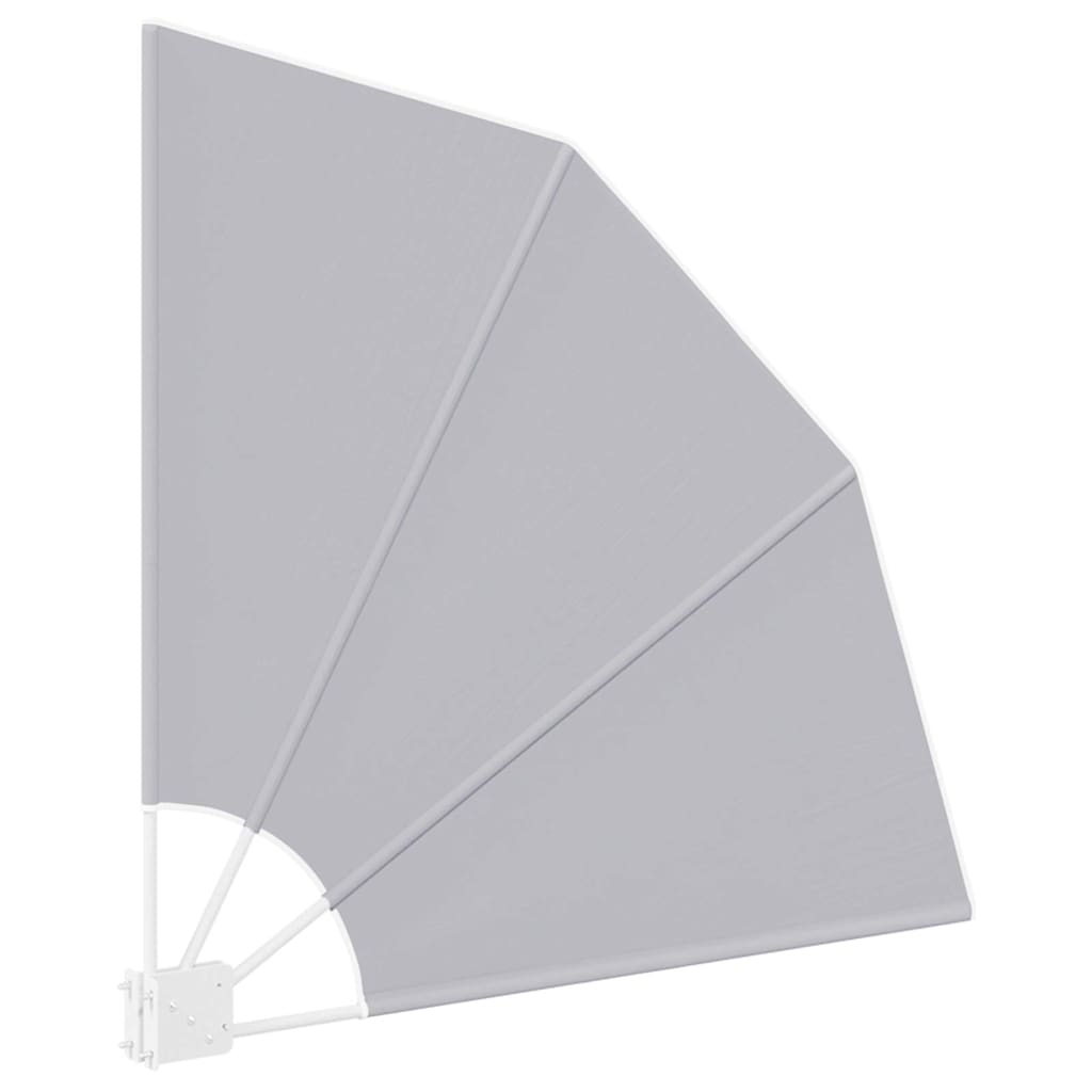 Schermo di Privacy per Balcone Grigio 115 x 115 cm Poliestere