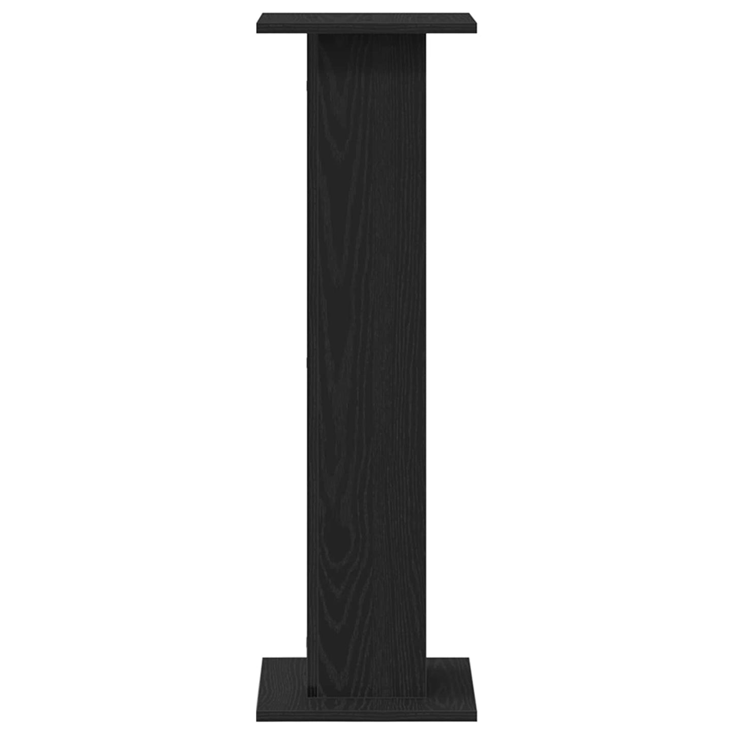 Supporti per Altoparlanti 2 pcs Rovere Nero 30 x 30 x 95 cm
