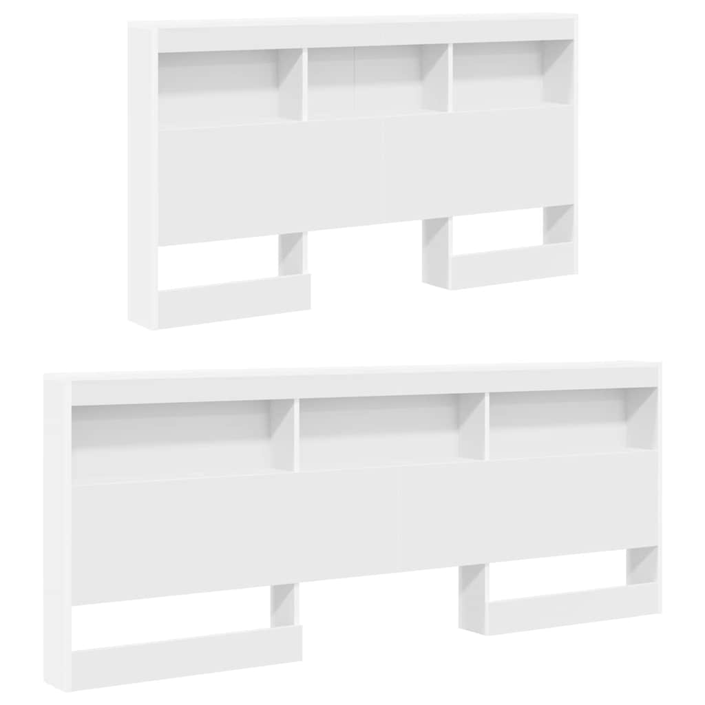 Testata contenitore Bianco 150 cm Legno multistrato