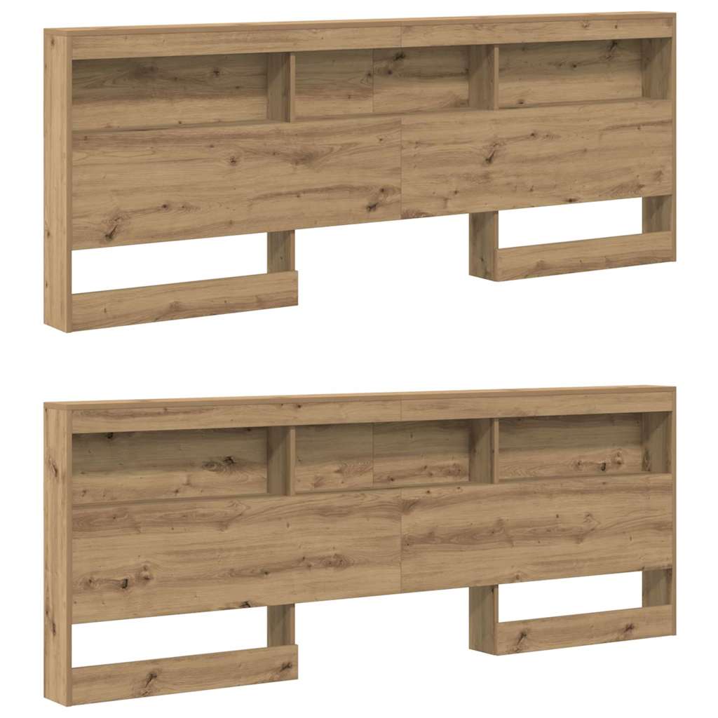 Testata contenitore Rovere artigianale 180 cm Legno multistrato