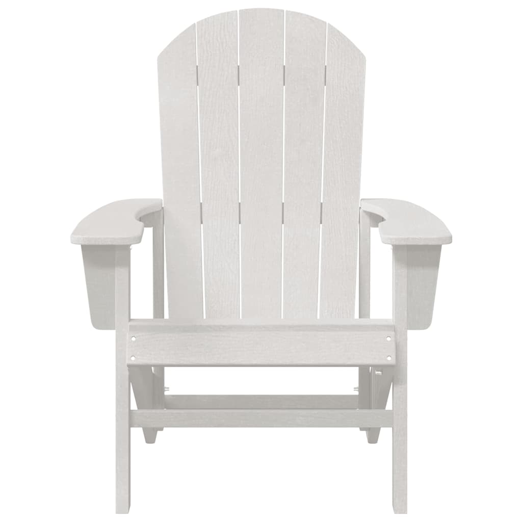Sedia da Giardino 2 pcs Bianco 82 x 74 x 92 cm Polietilene