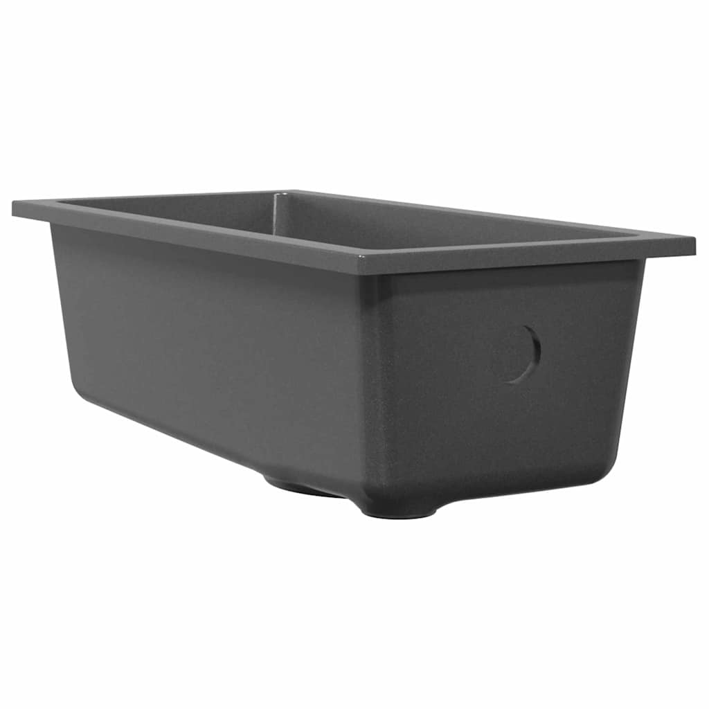 Lavello da cucina Grigio 21 x 44 x 14 cm Granito