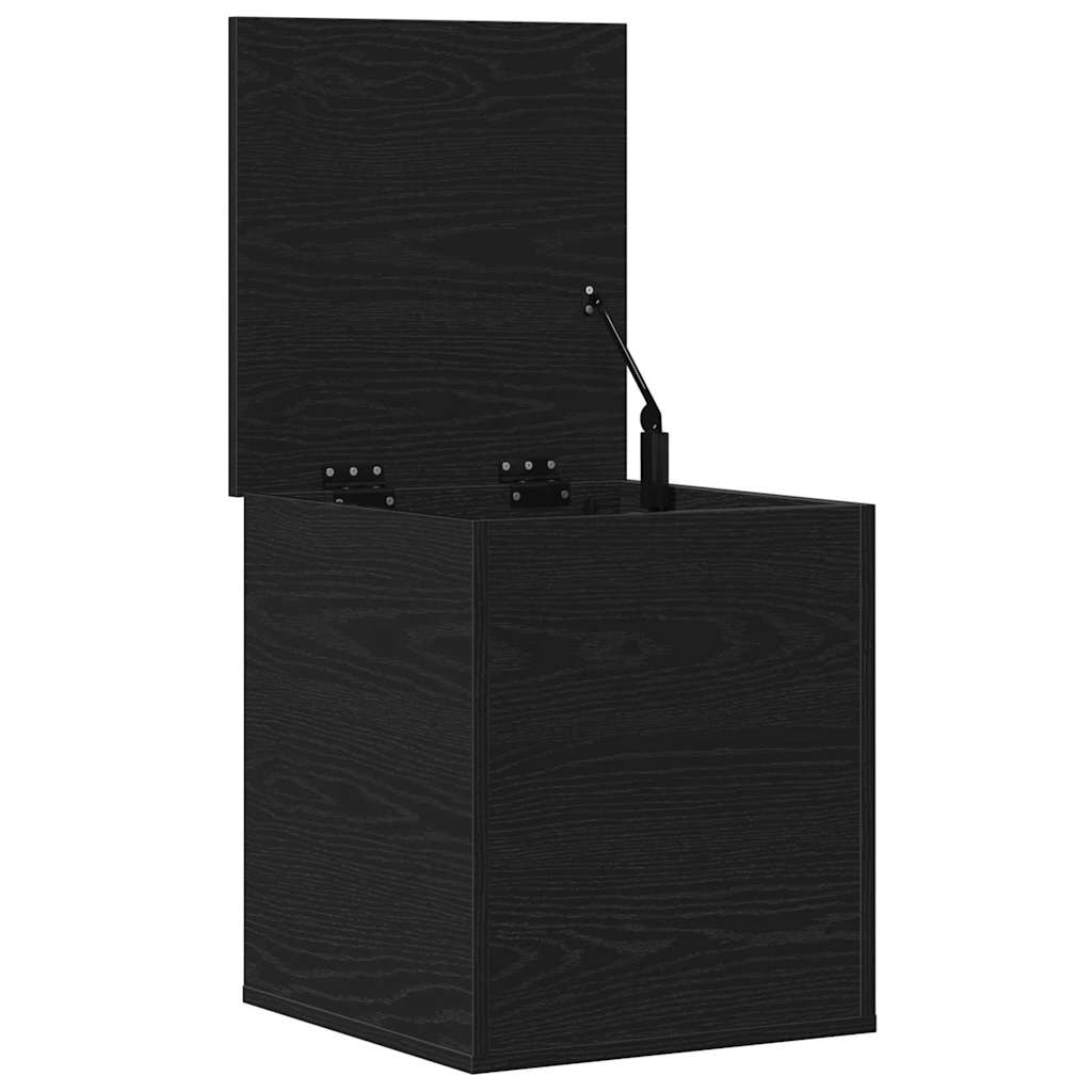 Scatola di Stoccaggio Rovere Nero 40 x 42 x 46 cm