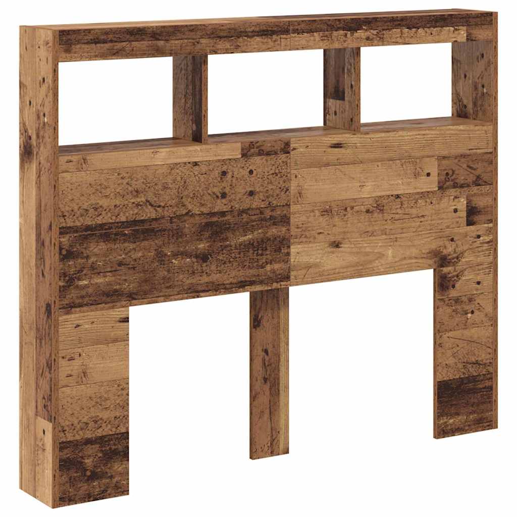 Testiera Legno vecchio 120 x 17 x 102 cm Legno multistrato