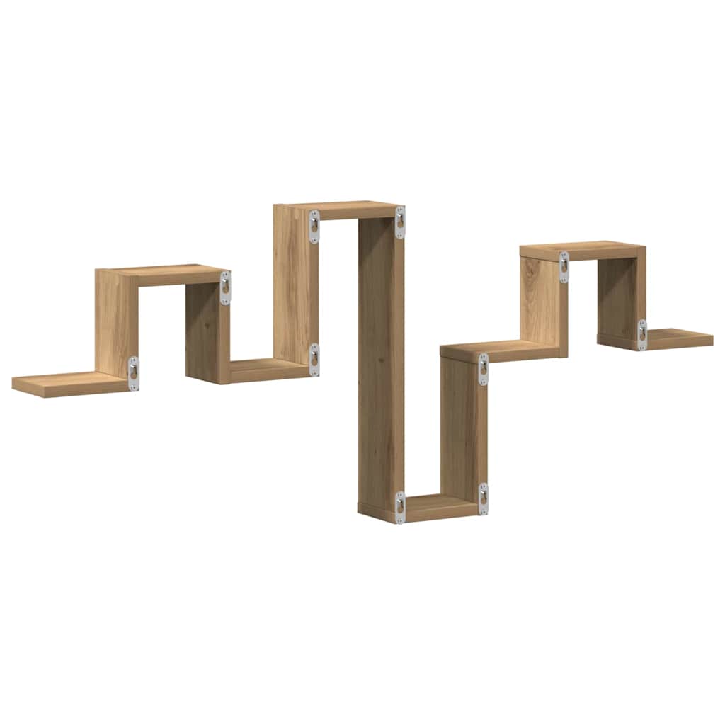 Scaffale da parete Rovere artigianale 104,5 x 43 x 10 cm