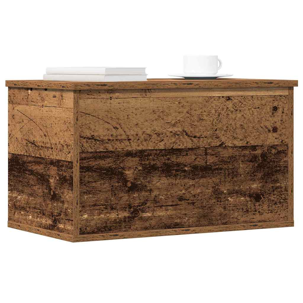 Scatola di Stoccaggio Legno vecchio 60 x 35 x 35 cm