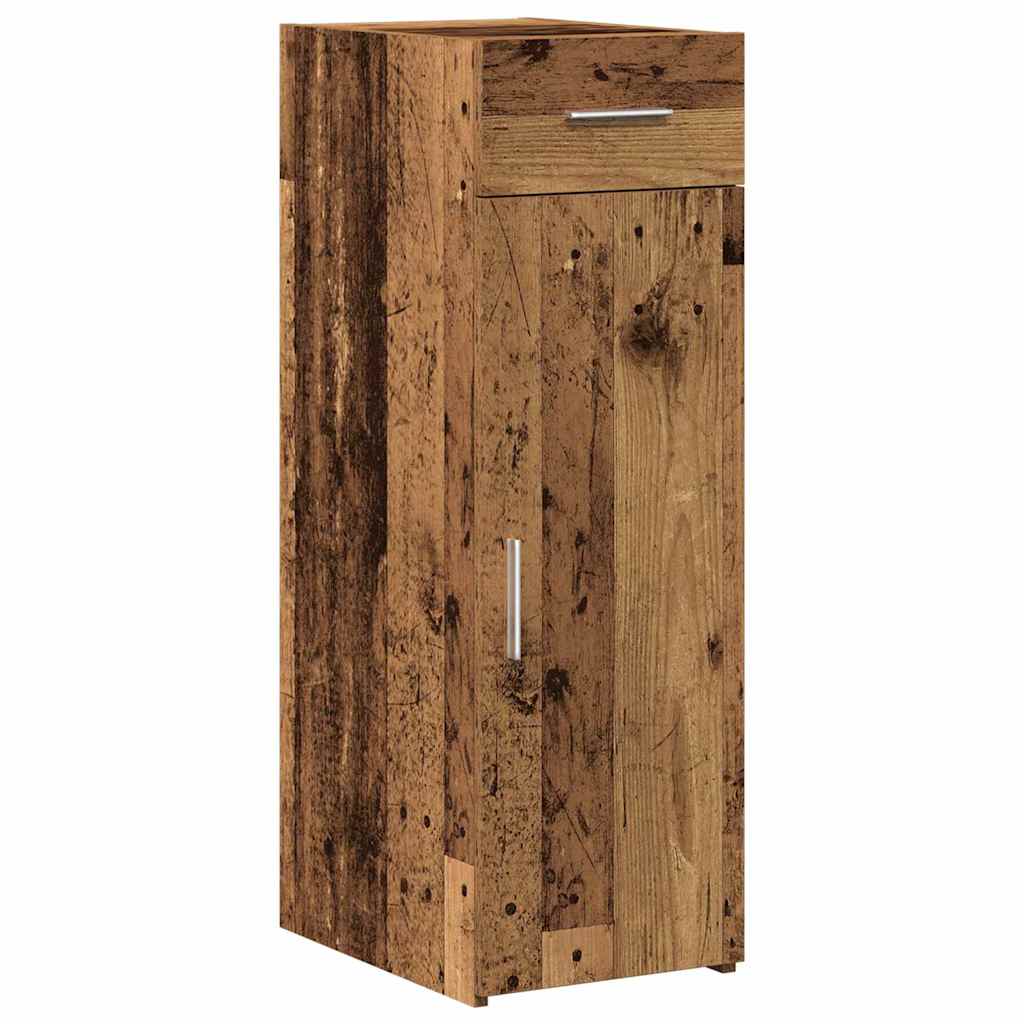 Credenza con cassetto Legno vecchio 30 x 42,5 x 93 cm