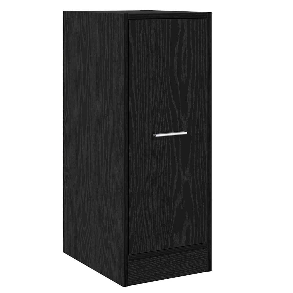 Armadio da Apoteca Rovere nero 30 x 41 x 77.5 cm