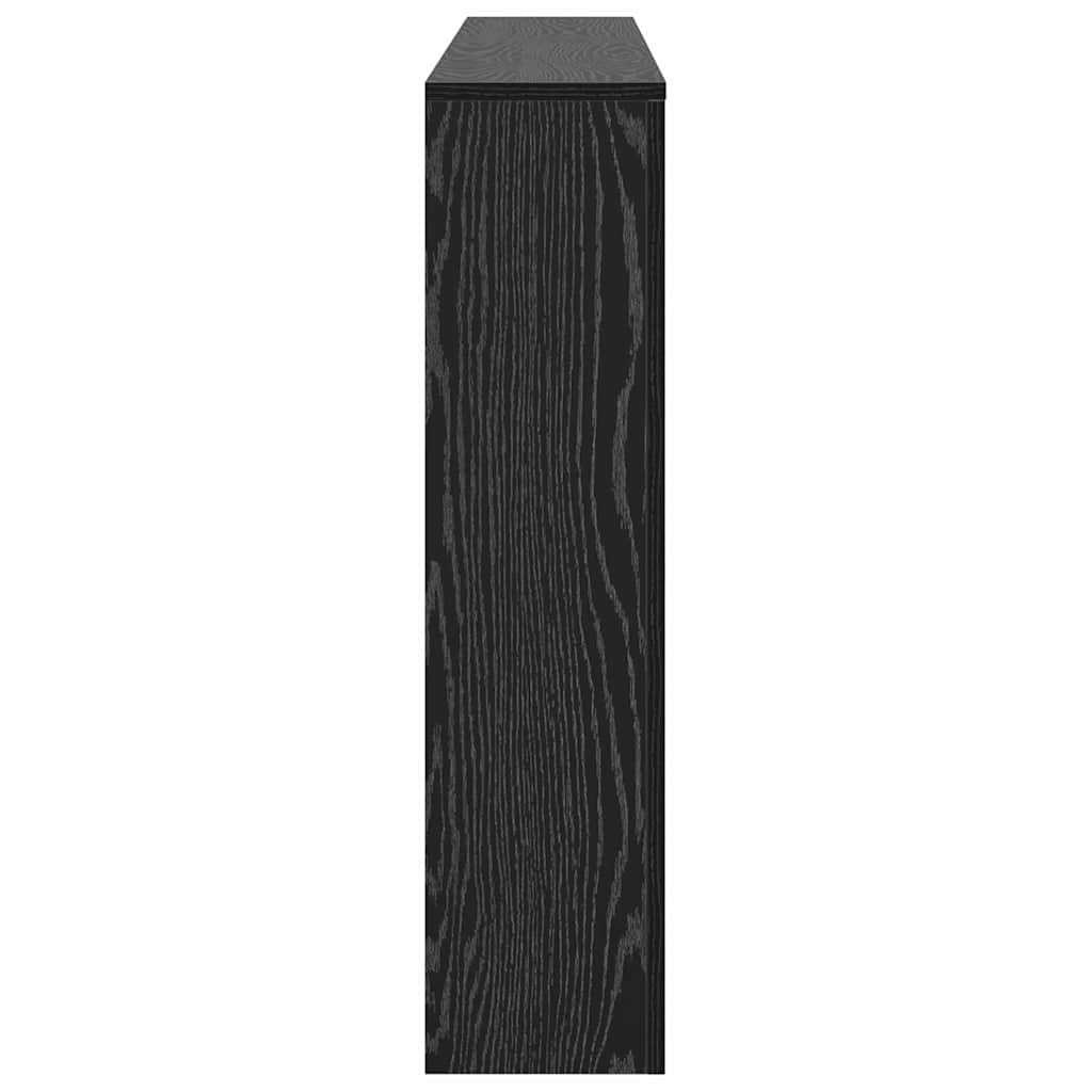 Copertura per radiatori Rovere Nero 175 x 20 x 82 cm