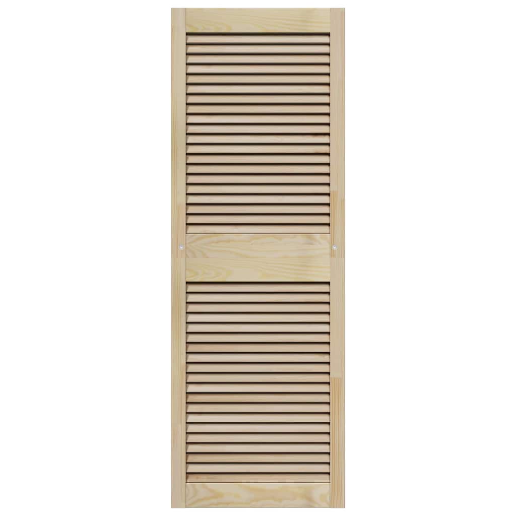 Porta per Armadio 2 pcs Naturale 49,5 x 2,1 x 140,5 cm