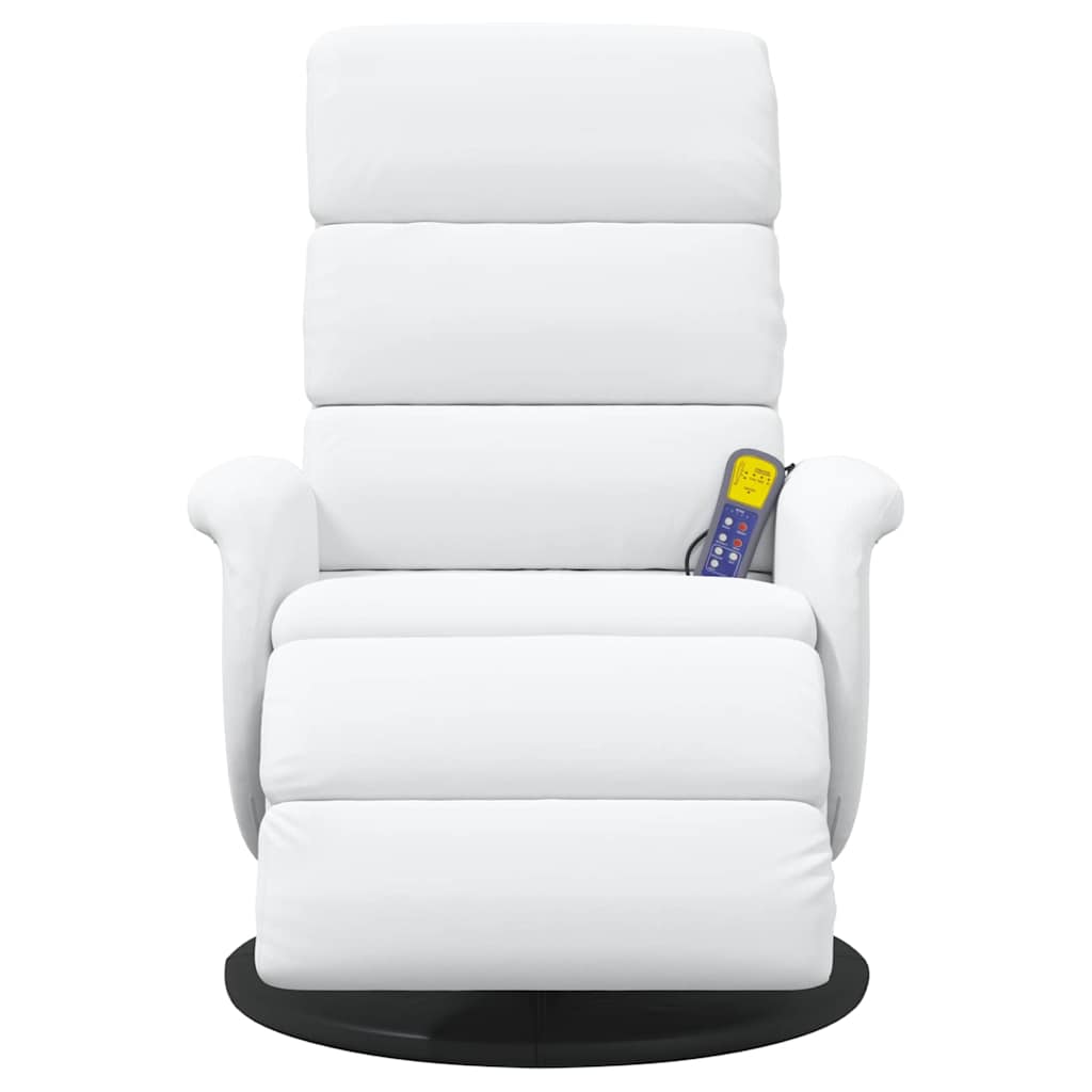 Poltrona reclinabile Bianco 98 x 71 x 106 cm PU