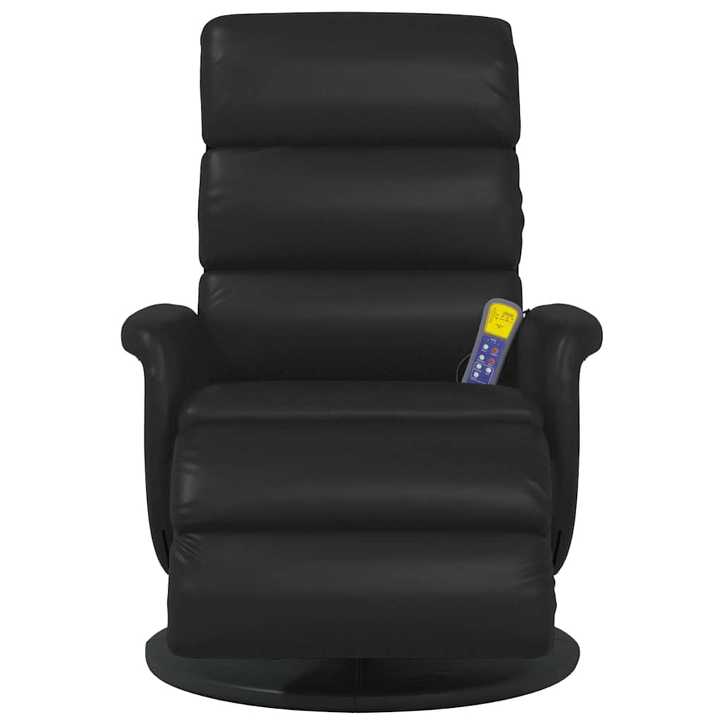 Poltrona Massaggiante Nero 71 x 98 x 106 cm Pelle Sintetica