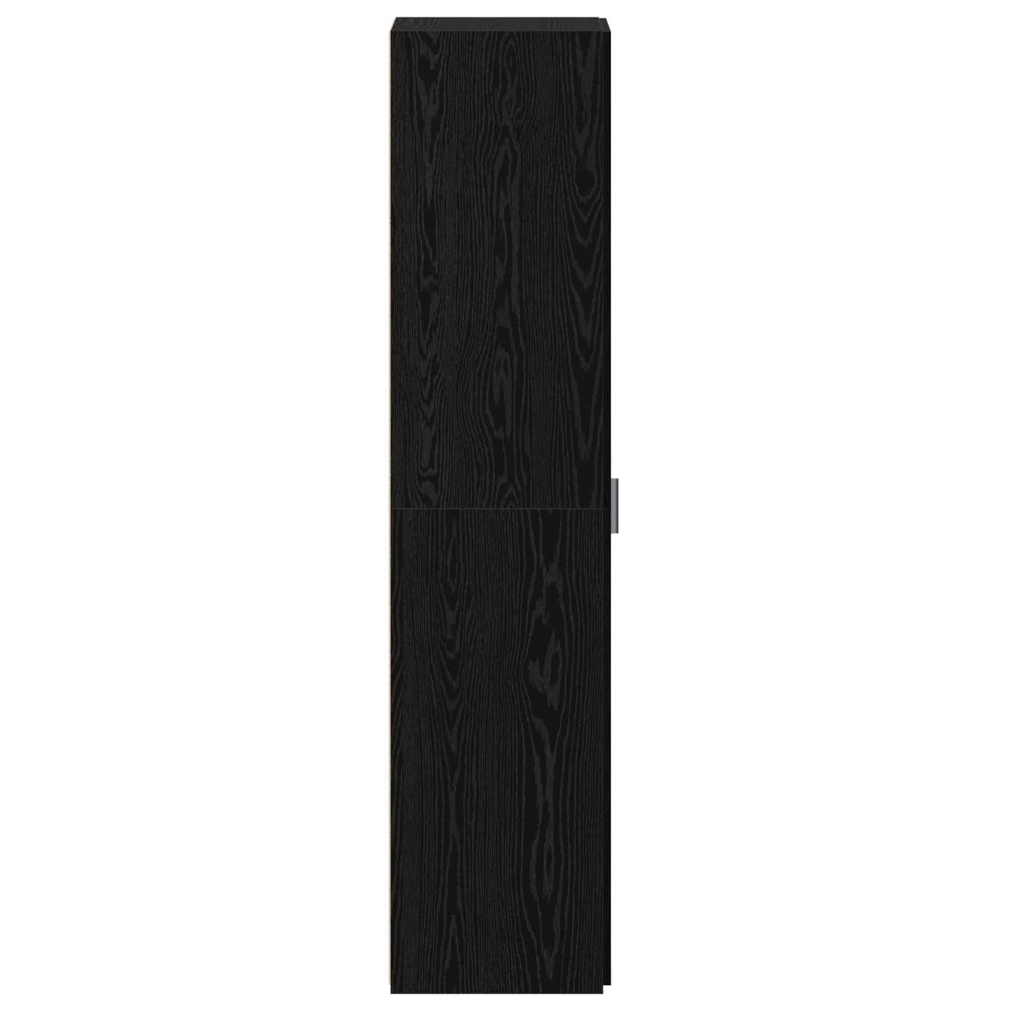 Credenza 2 pcs Rovere Nero 45 x 42,5 x 185 cm