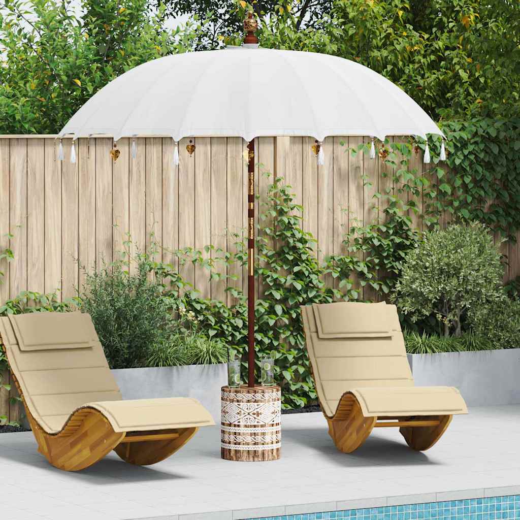 Ombrello balinese con base 260 210-220 cm