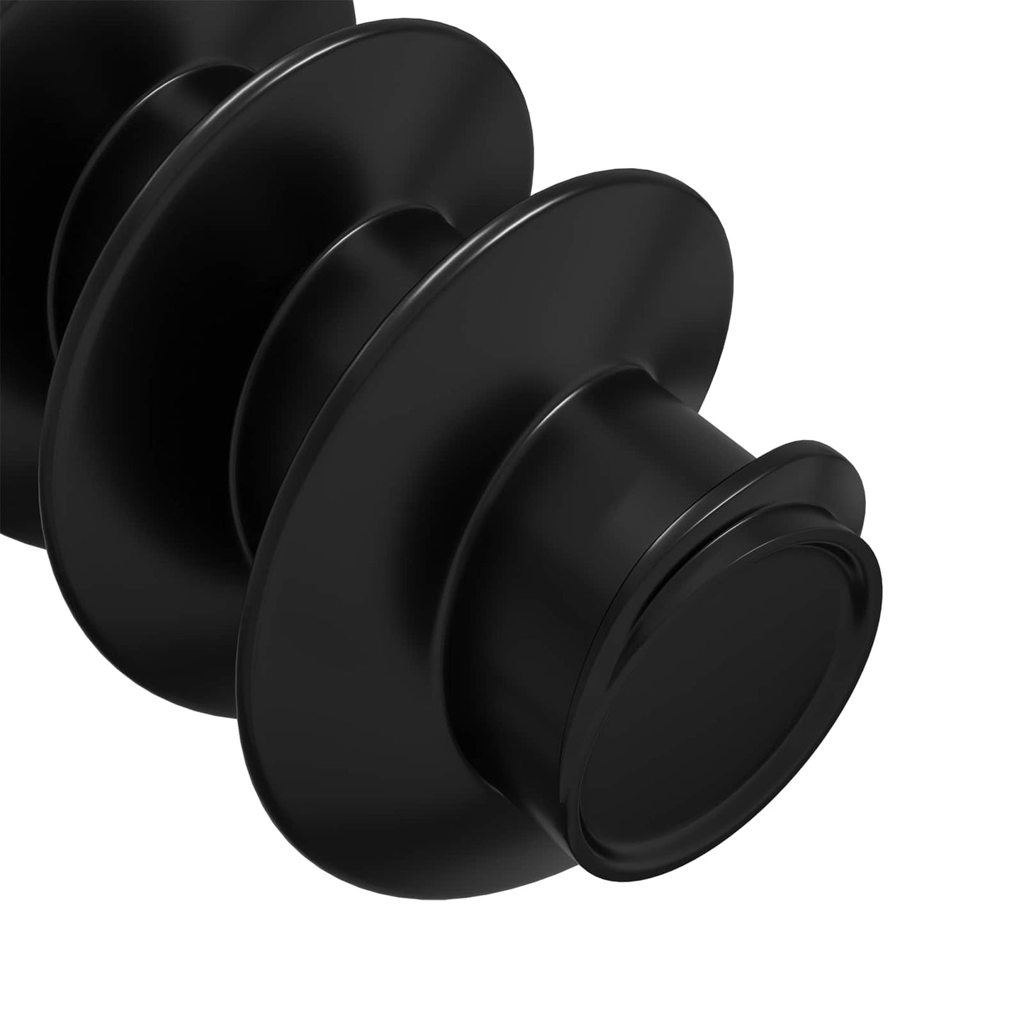 Vite a testa esagonale 2 pcs Nero M5 x 40 mm Ferro