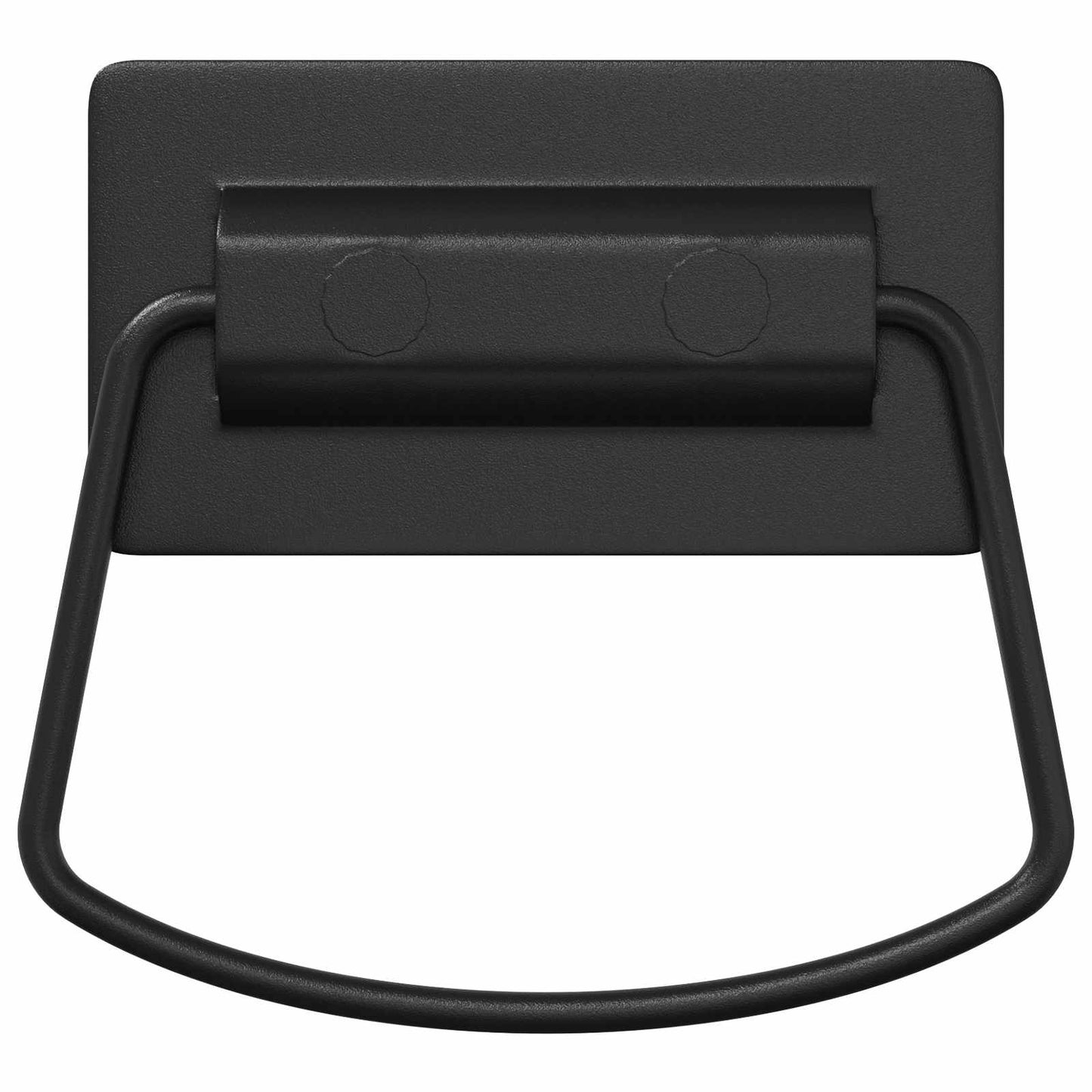 Maniglie per Armadi 2 pcs Nero 85 x 45 mm Metallo