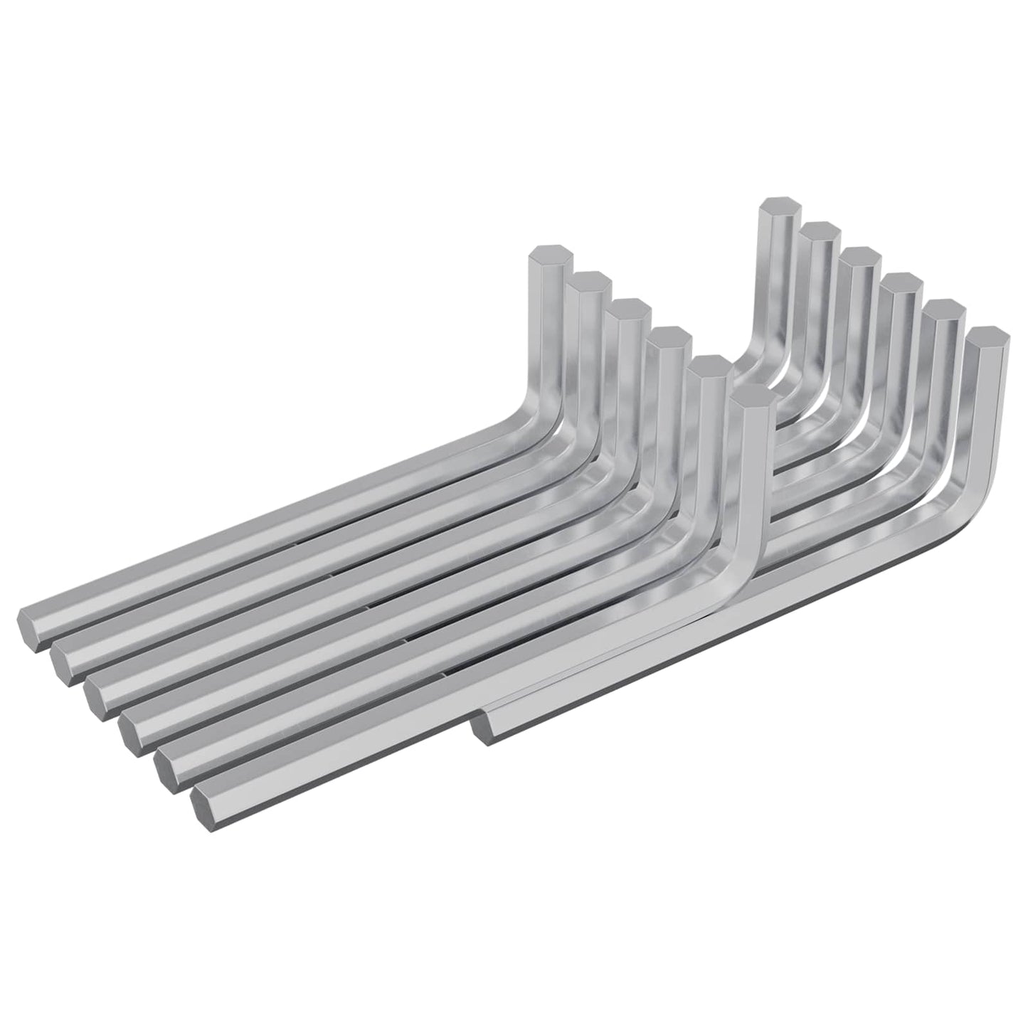 Chiave Esagonale 1800 pcs Argento 32 x 86 mm Acciaio