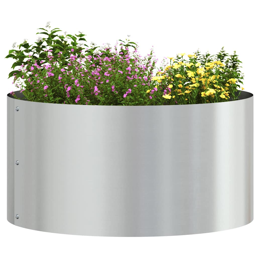 Anello per vaso 5 pcs Argento 40 x 40 x 20 cm Acciaio zincato