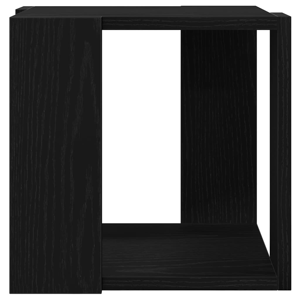 Tavolino da salotto Rovere Nero 32 x 32 x 30 cm