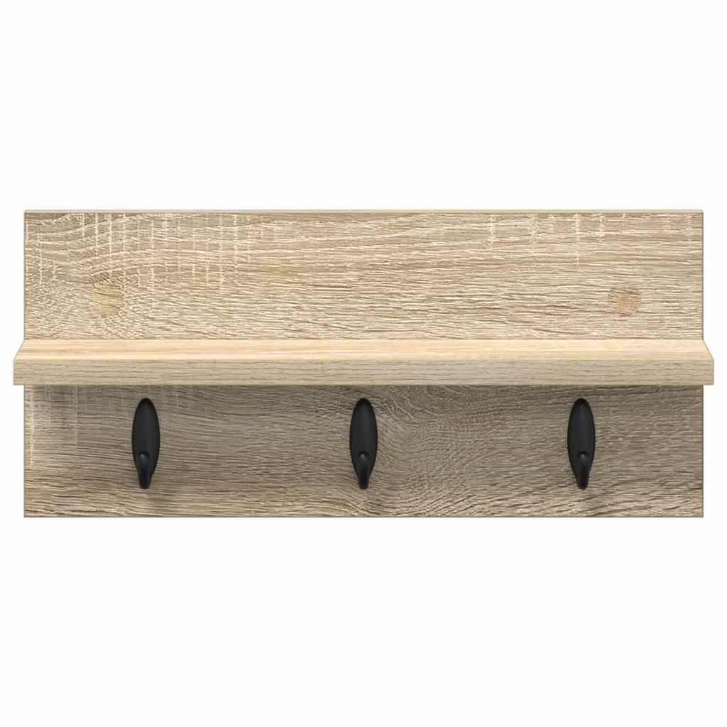 Appendiabiti a muro Rovere Sonoma 40 x 10,5 x 18 cm