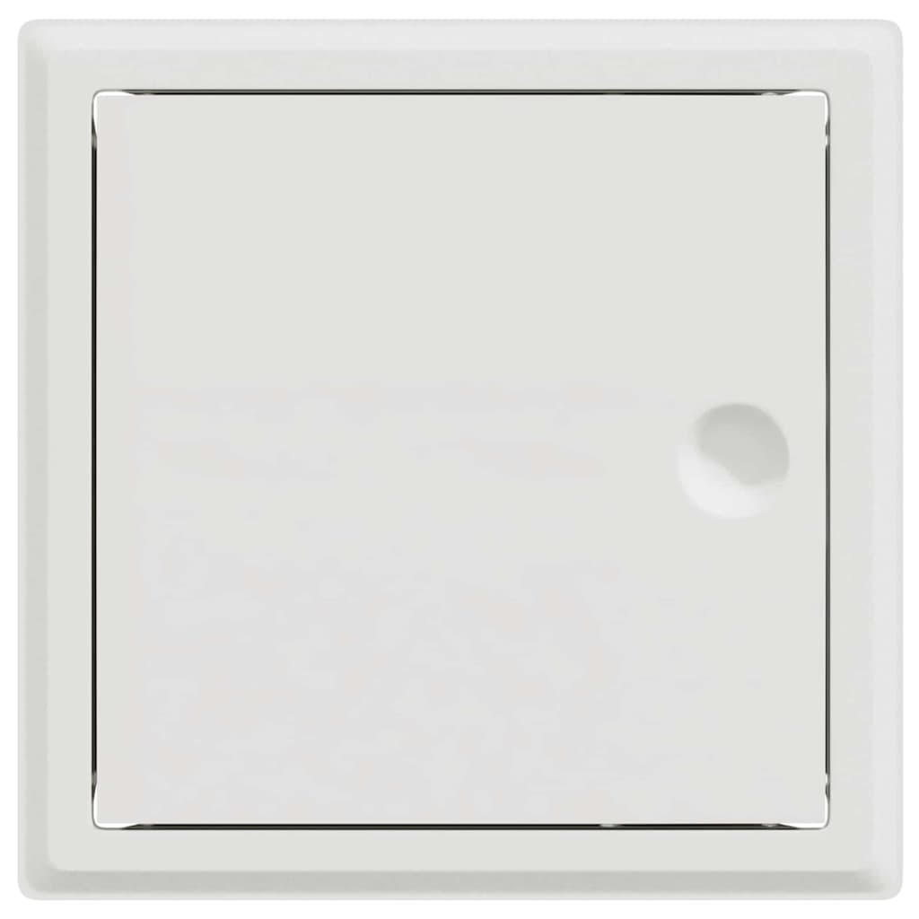Pannello di Accesso 2 pcs Bianco 63 x 33 x 3 cm Acciaio