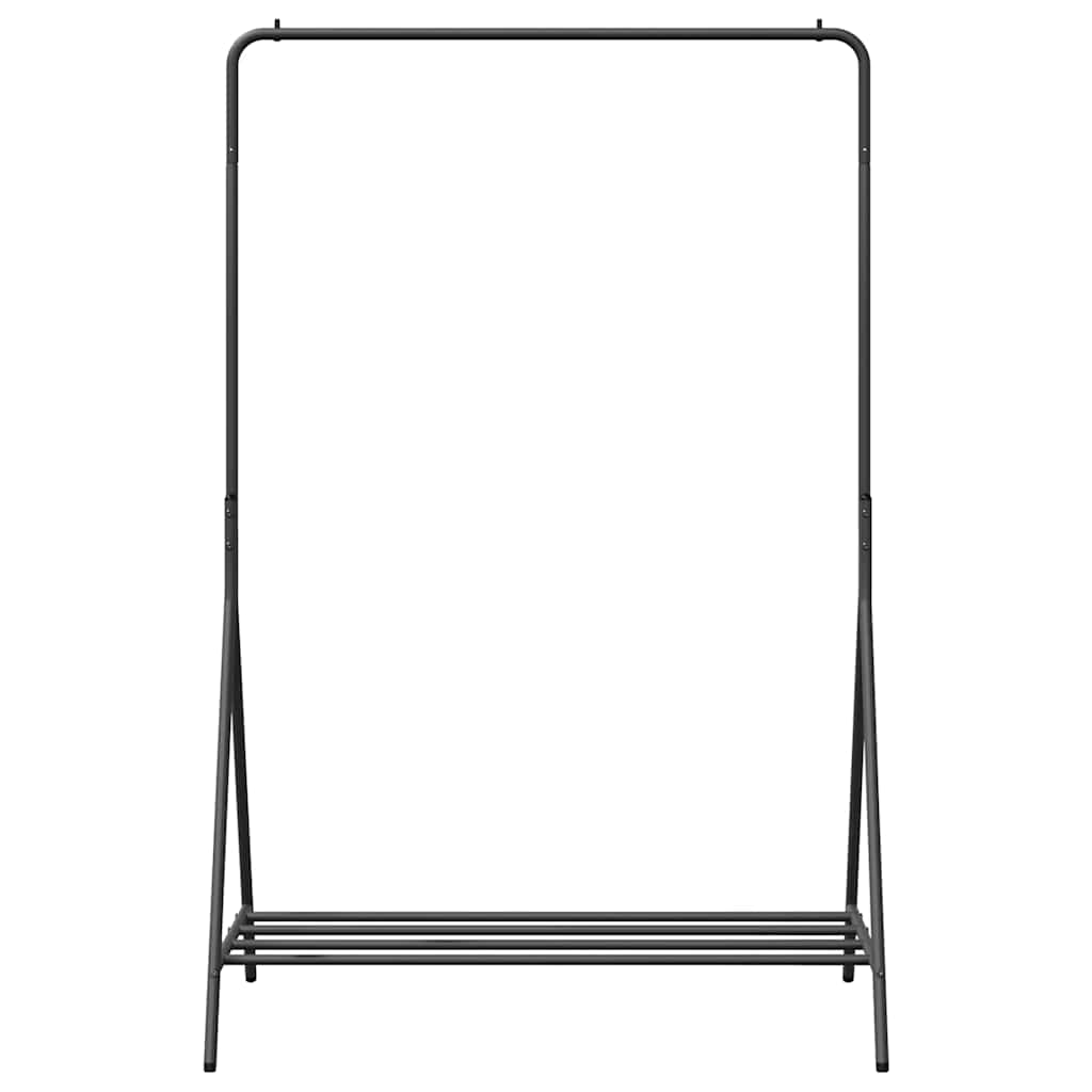 Stendibiancheria Nero 100 x 56 x 154 cm Acciaio