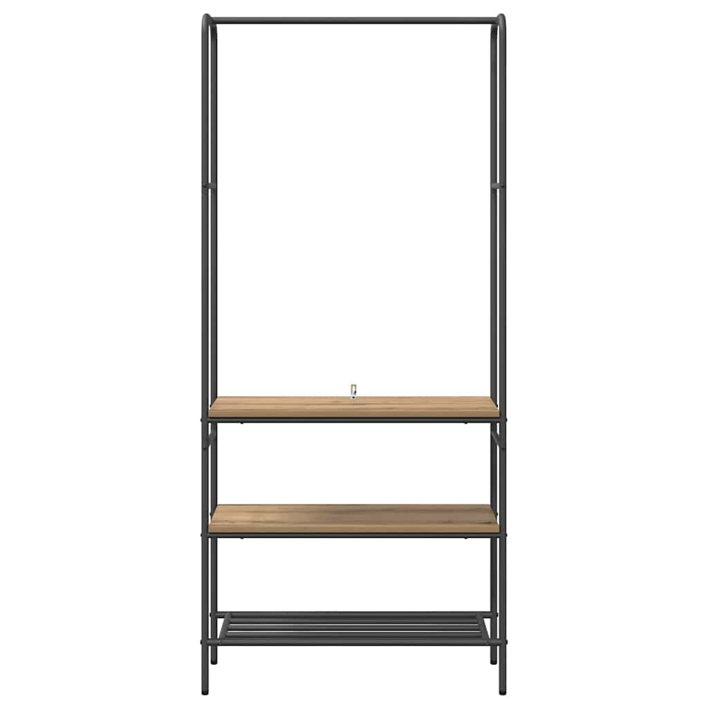 Stendibiancheria Rovere artigianale 77 x 30 x 171 cm