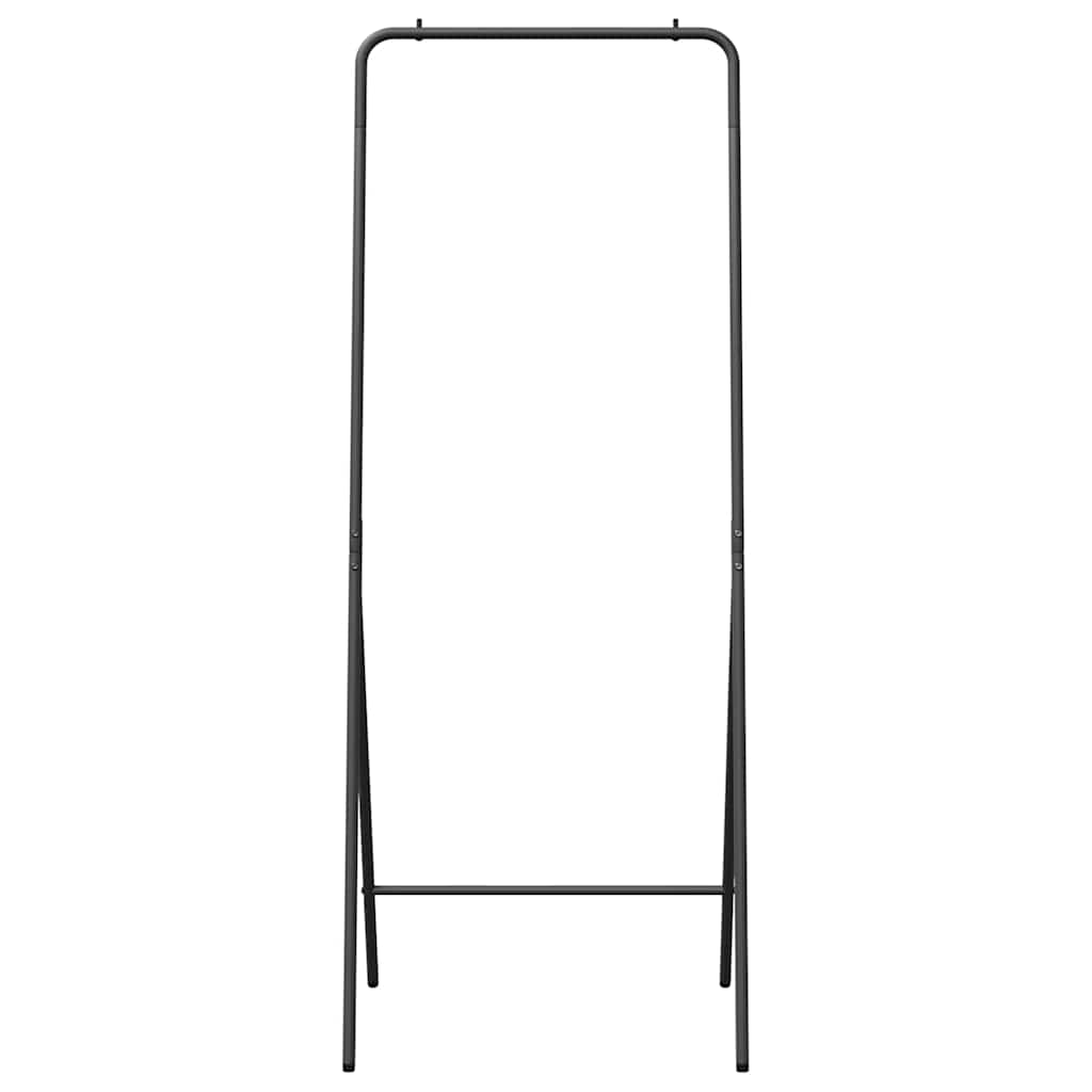 Stendibiancheria Nero 60 x 53 x 155 cm Acciaio