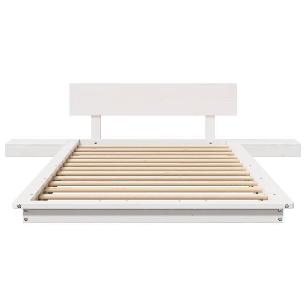 Struttura del letto Bianco 90 x 200 cm legno