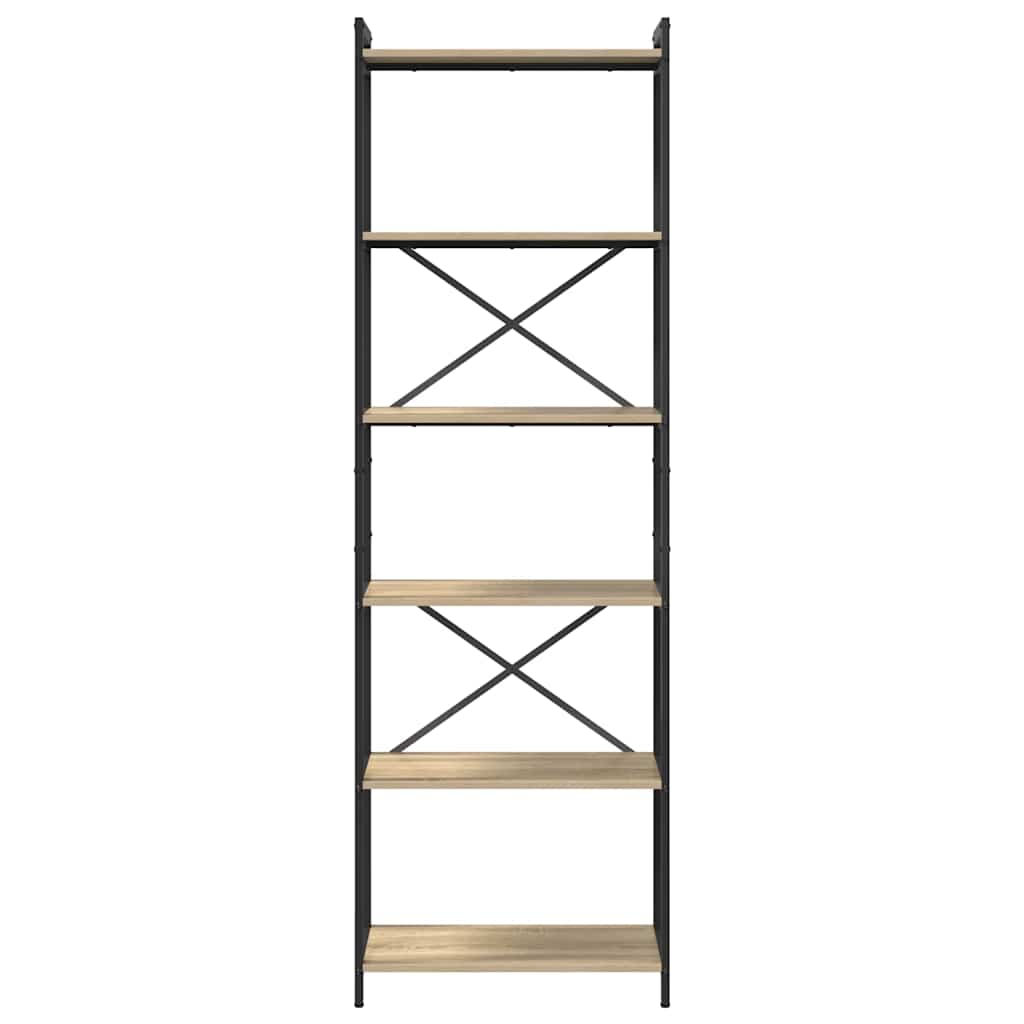 Libreria Rovere Sonoma 60 x 30 x 189,5 cm Legno multistrato