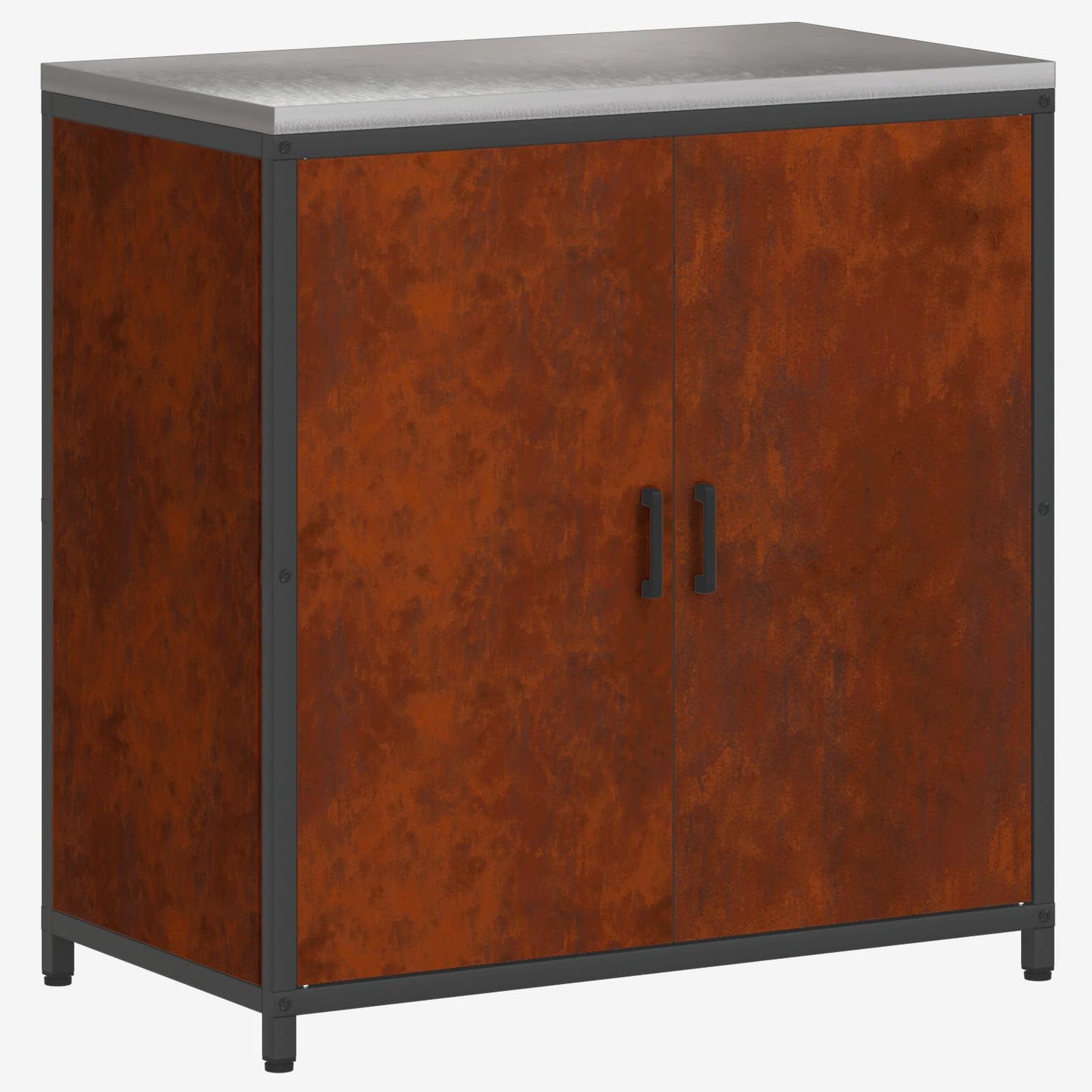 Stoccaggio in cucina con porta Ruggine 60 x 50 x 92 cm Acciaio