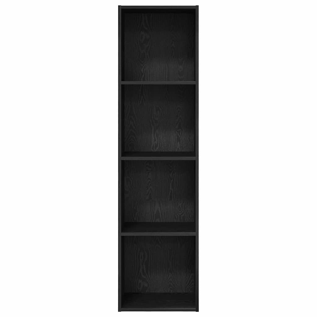 Libreria Rovere Nero 40 x 30 x 152 cm Legno multistrato
