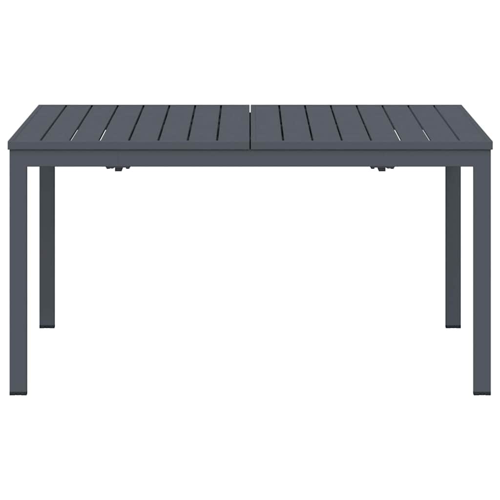 Tavolo da Pranzo da Esterno 2 pcs Antracite 210 x 90 x 73 cm