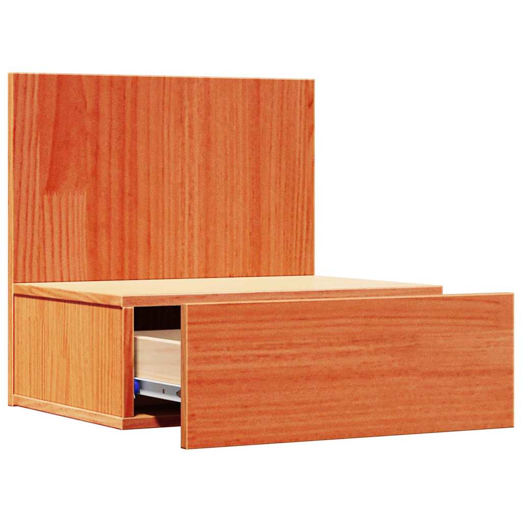 Comodino con cassetto Marrone cerato 42 x 32,5 x 40 cm