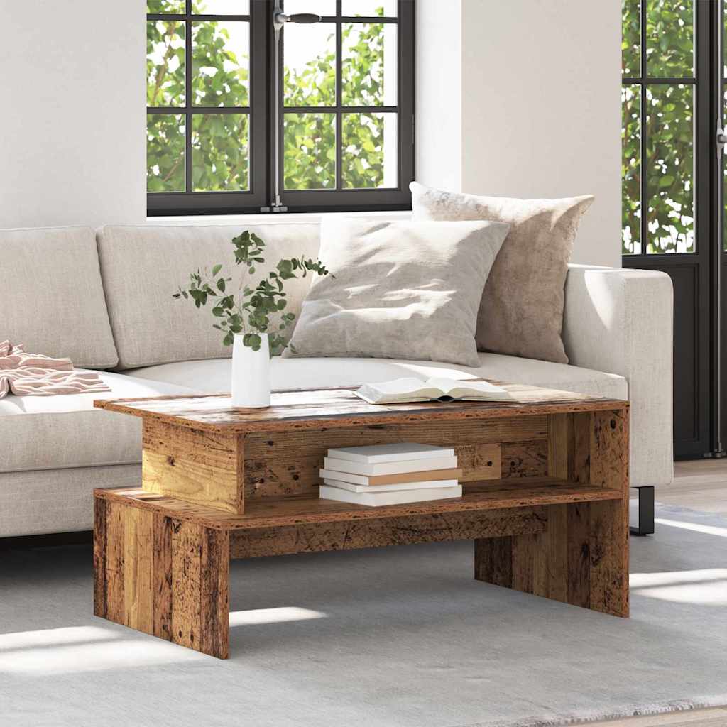 Tavolino da salotto Legno vecchio 90 x 55 x 42,5 cm
