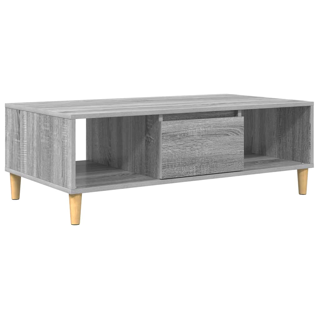 Tavolino da salotto Grigio Sonoma 102 x 55 x 35 cm