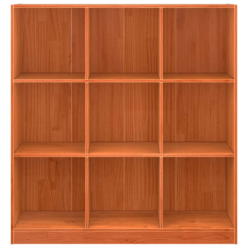 Armadio per Libri Marrone cerato 104 x 33 x 110 cm