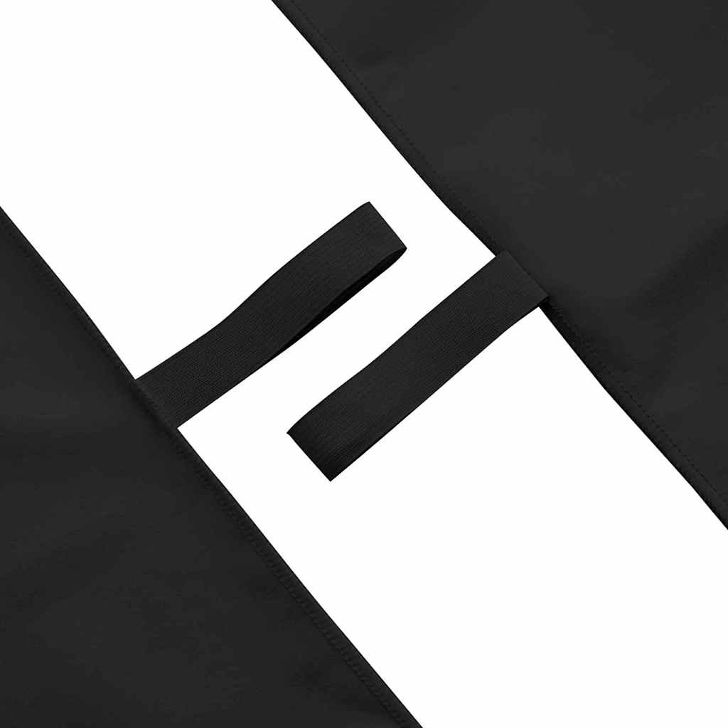 Asciugamani Sportivi 2 pcs Nero 140 x 70 cm