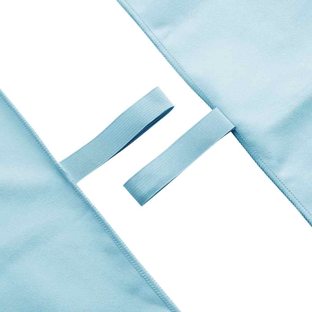 Asciugamani Sportivi 2 pcs Blu 100 x 50 cm