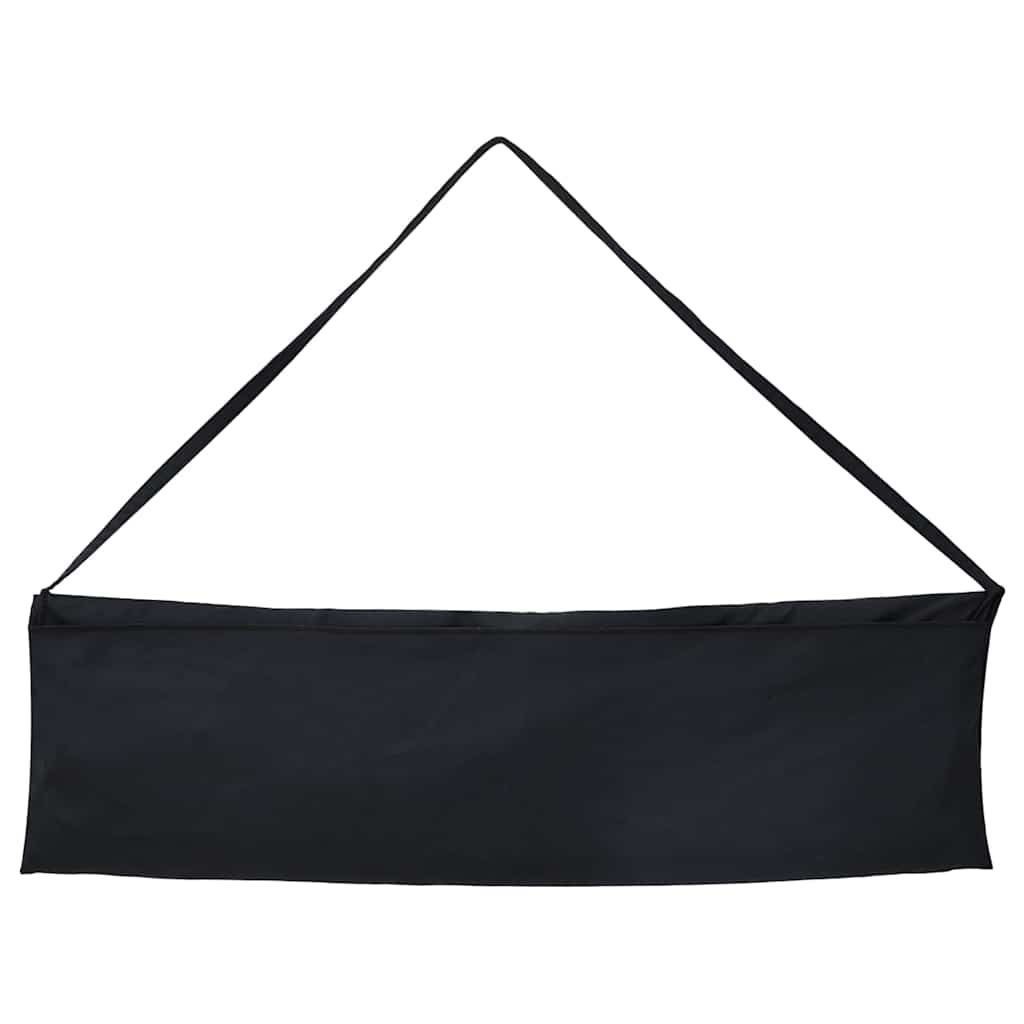 Asciugamani per lettino 2 pcs Nero 210 x 75 cm