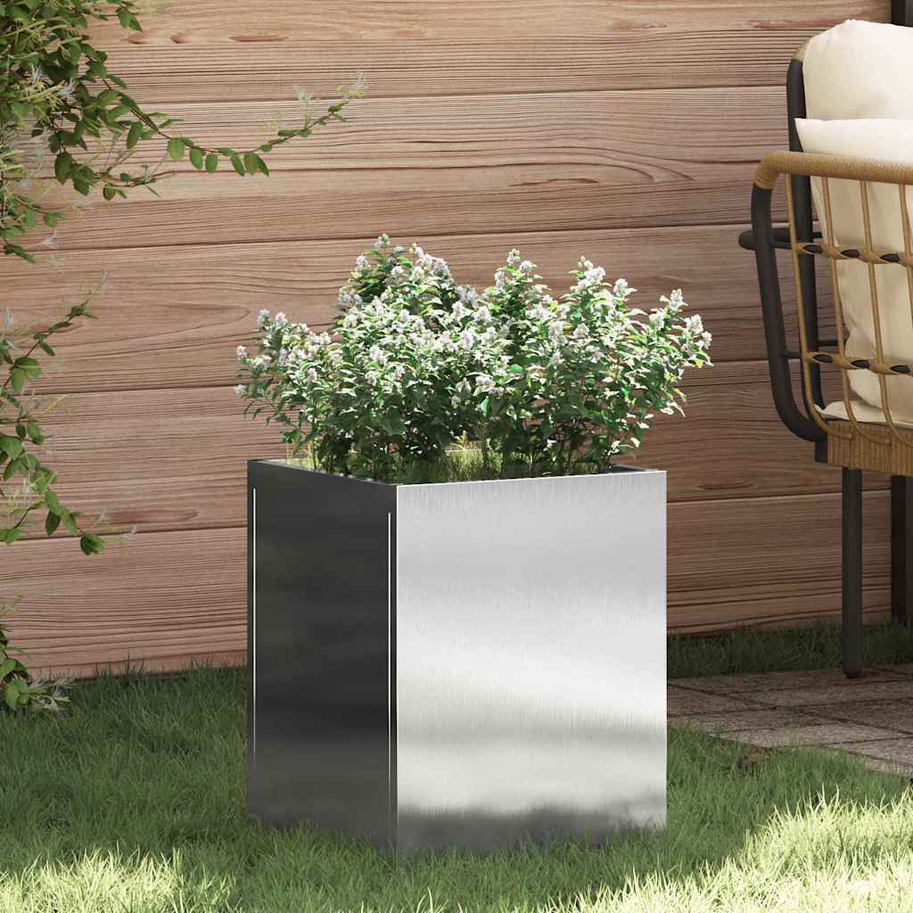 Vaso da giardino Acciaio inossidabile 32 x 32 x 40 cm