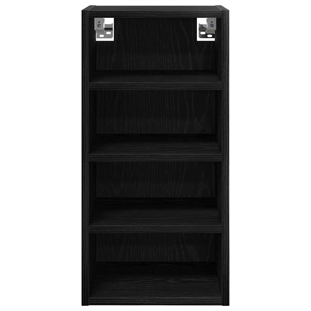 Armadio pensile Rovere nero 30 x 29,5 x 60 cm Legno multistrato