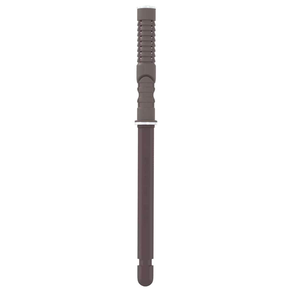 Supporti per Mensole Flottanti 12 pcs Beige Ø10 x 170 mm