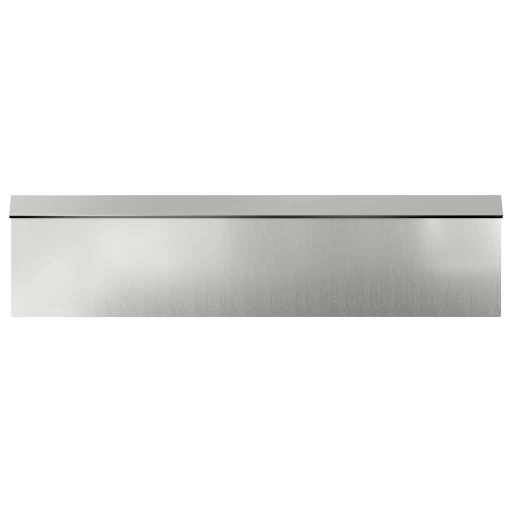 Recinto per lumache 16 pcs Argento 100 x 3,5 x 25 cm