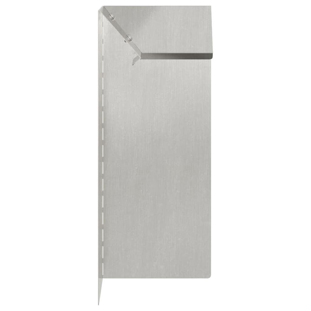 Recinto per lumache 4 pcs Argento 10 x 10 x 25 cm