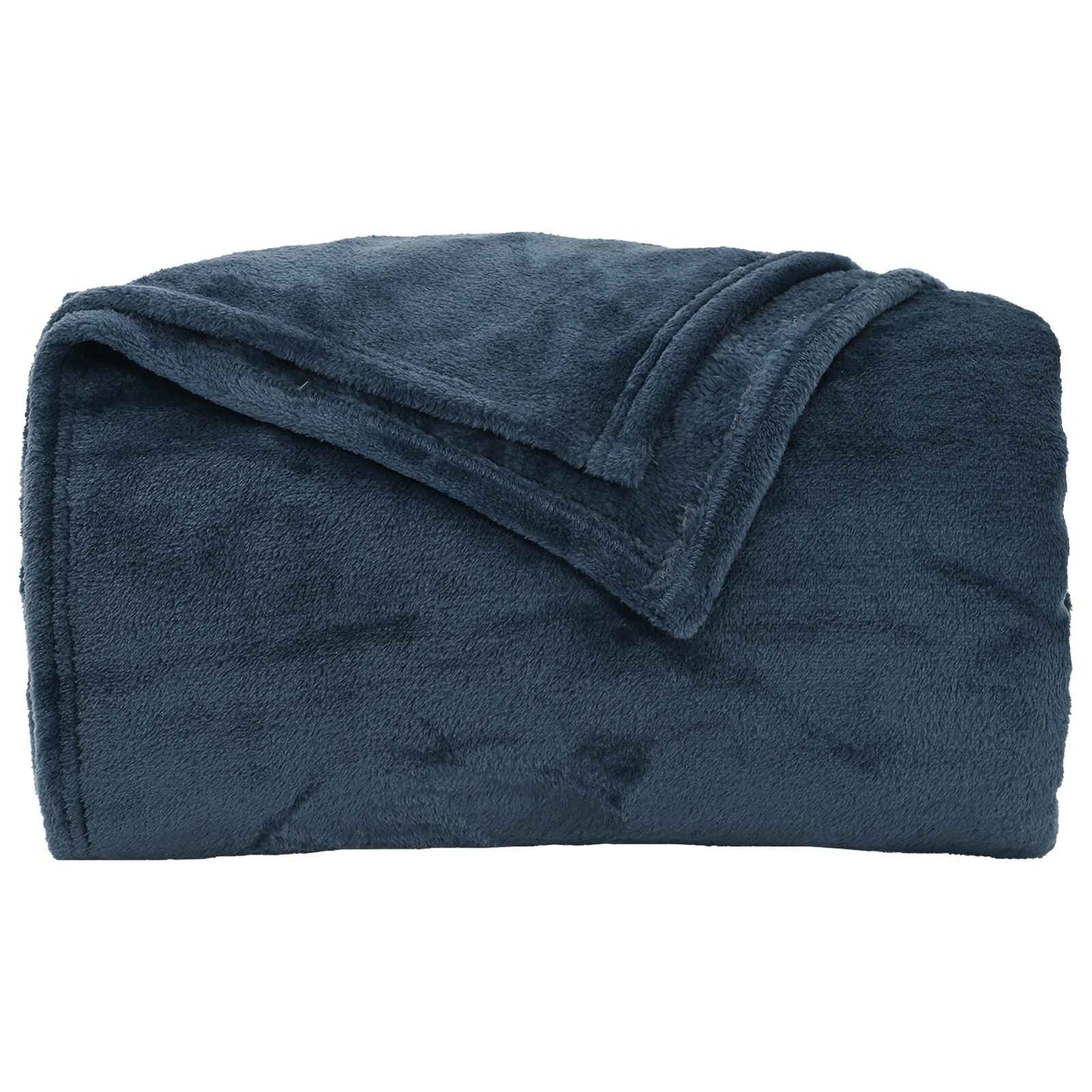 Coperte da Pile 6 pcs Blu navy 130 x 150 cm Panno