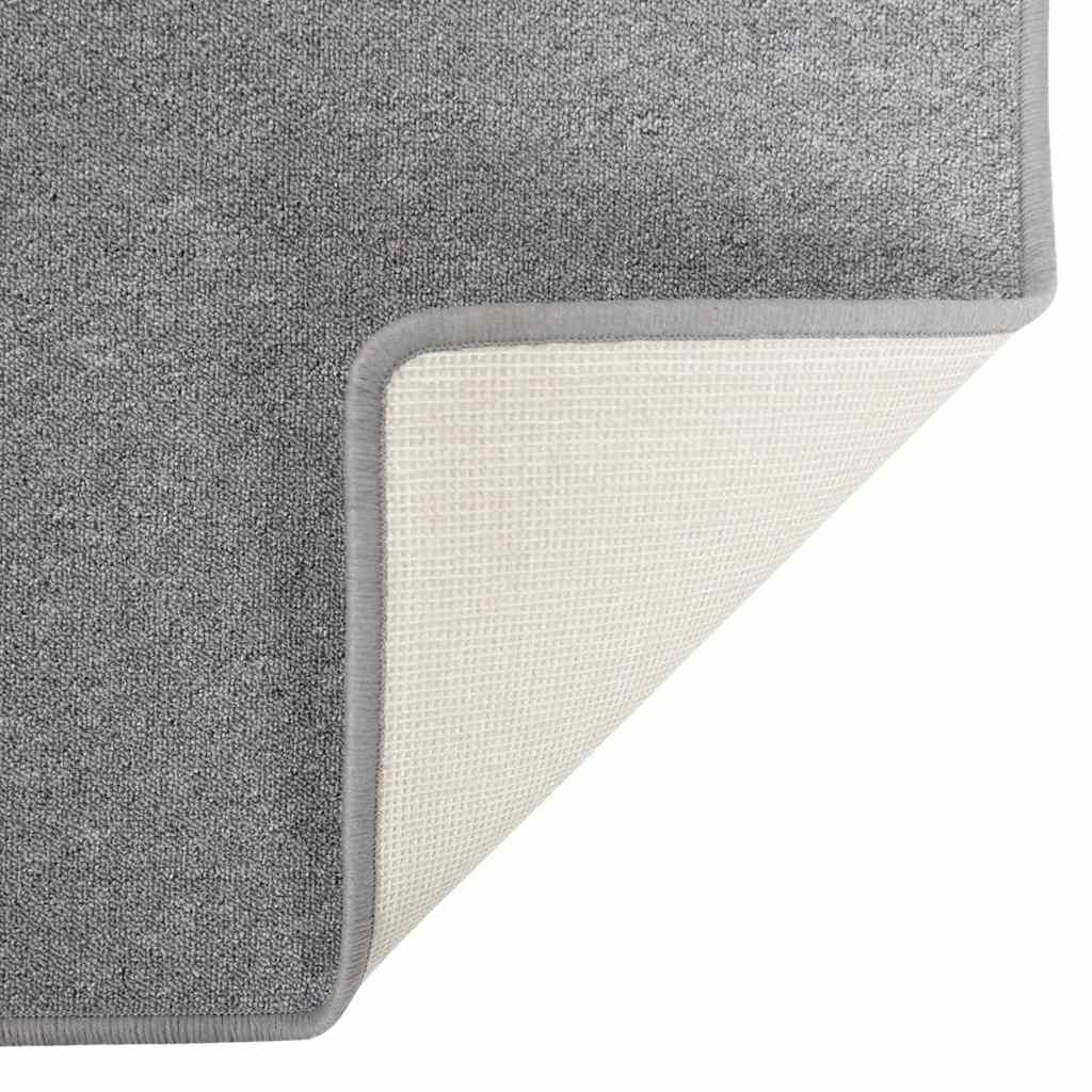 Runner in Moquette Grigio chiaro 100 x 250 cm