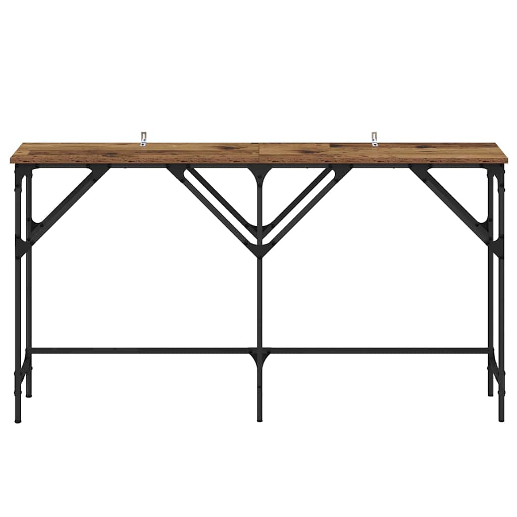Tavolo consolle Legno vecchio 140 x 29 x 75 cm