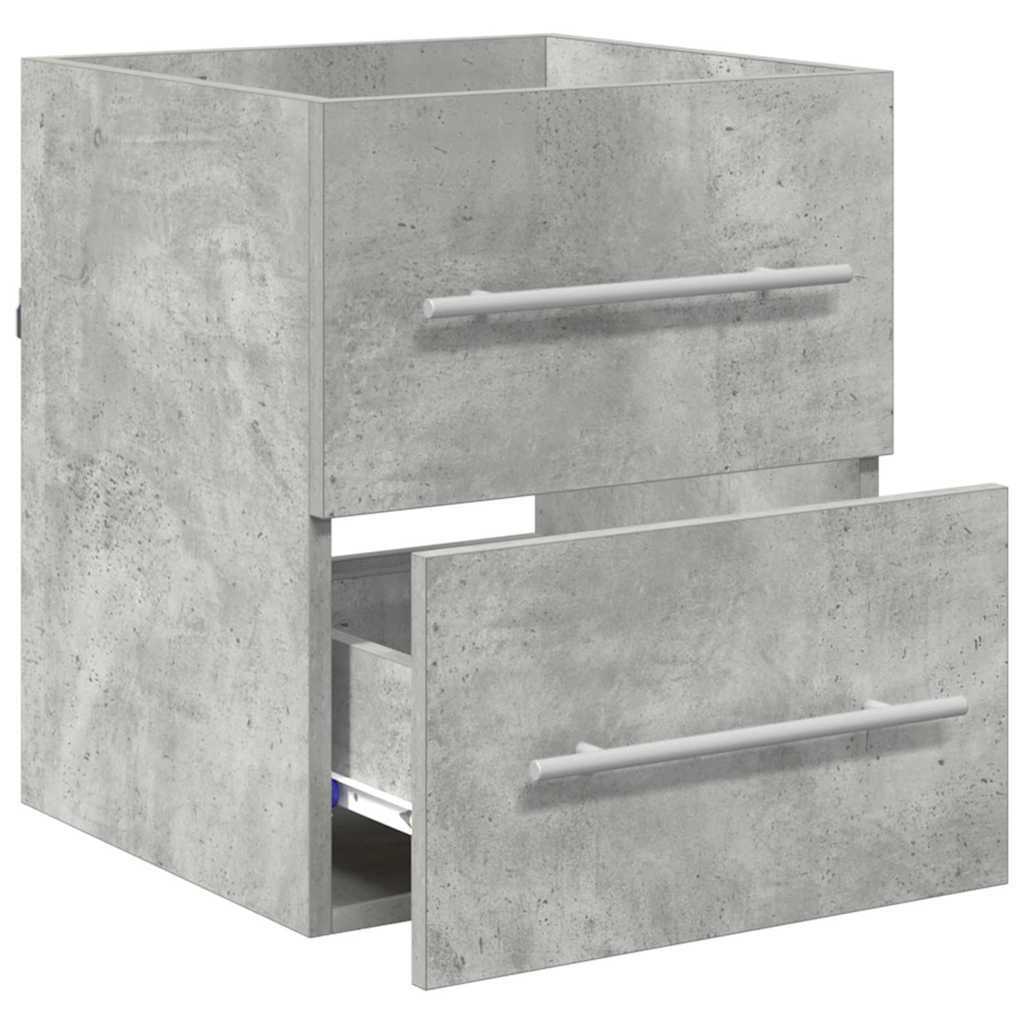 Armadio sottolavello Grigio cemento 38,5 x 41 x 48 cm
